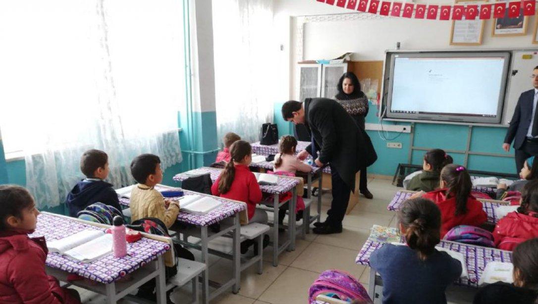 İlçe Milli Eğitim Müdürümüz Sayın Erol Şimşek Kazım Karabekir İlkokulu'nu ziyaret etti.