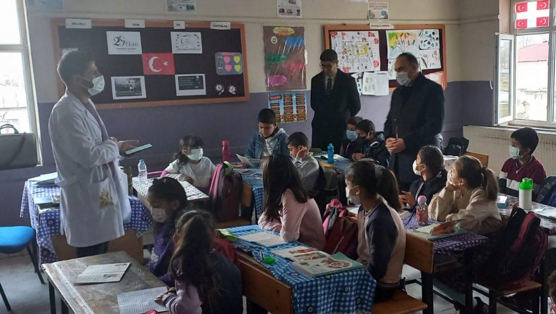 Yukarı Işıklı Gazi ilköğretim Okulu ve Salih Ölmez İlköğretim Okullarına Ziyaret