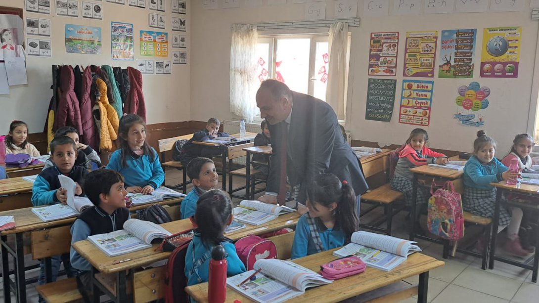İlçe Milli Eğitim Müdürümüz Sayın Yakup ALHAN, Nezahat Çeçen İlkokulunu ziyaret etti