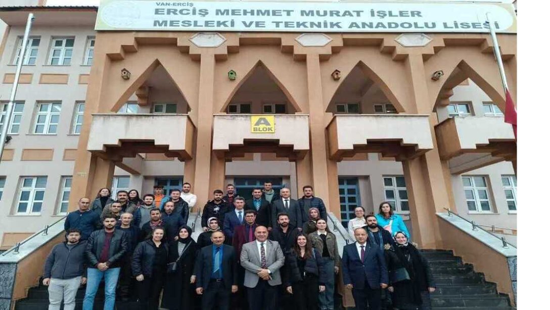 İl Milli Eğitim Müdürümüz Erciş Mehmet Murat İşler MTAL'ni  ziyaret etti