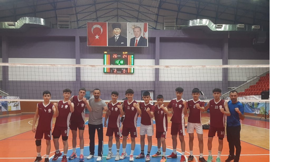 Okul Sporları Kapsamında Yapılan Türkiye Şampiyonası Müsabakalarında Voleybol Branşında Büyük Başarı 