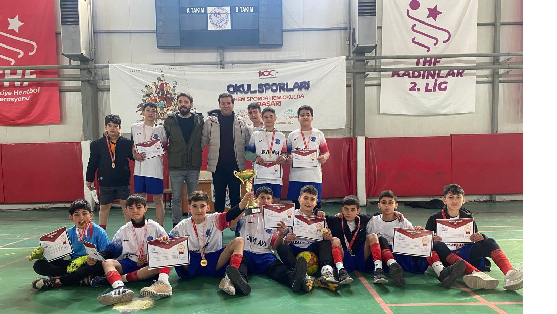 Yıldız Erkek Futsal İl Şampiyonasında  İlçemizden Büyük Başarı